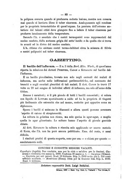 Il morgagni giornale indirizzato al progresso della medicina. Parte 2., Riviste