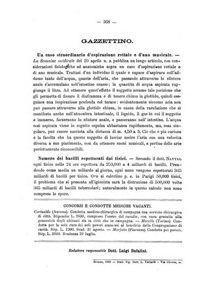 Il morgagni giornale indirizzato al progresso della medicina. Parte 2., Riviste