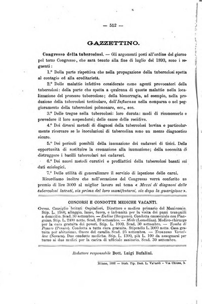 Il morgagni giornale indirizzato al progresso della medicina. Parte 2., Riviste