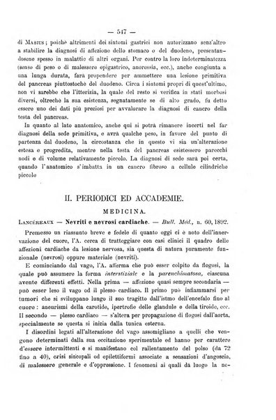 Il morgagni giornale indirizzato al progresso della medicina. Parte 2., Riviste