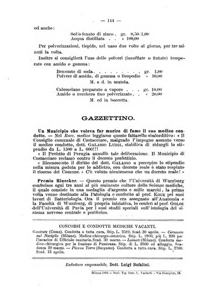 Il morgagni giornale indirizzato al progresso della medicina. Parte 2., Riviste