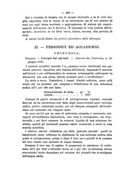 Il morgagni giornale indirizzato al progresso della medicina. Parte 2., Riviste