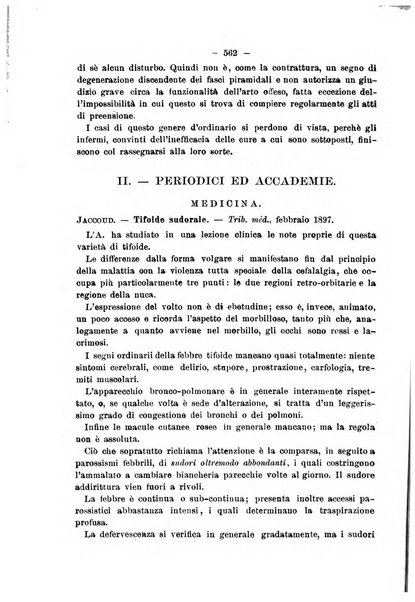 Il morgagni giornale indirizzato al progresso della medicina. Parte 2., Riviste