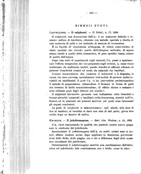 Il morgagni giornale indirizzato al progresso della medicina. Parte 2., Riviste