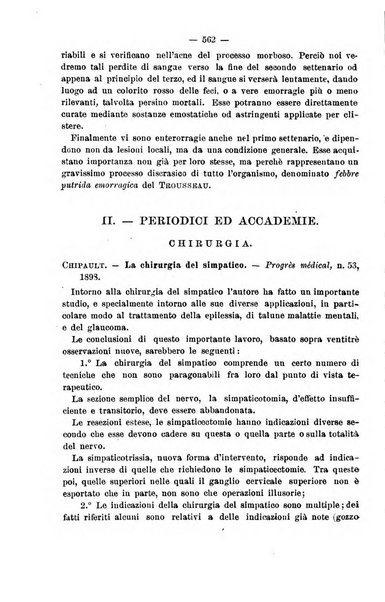 Il morgagni giornale indirizzato al progresso della medicina. Parte 2., Riviste