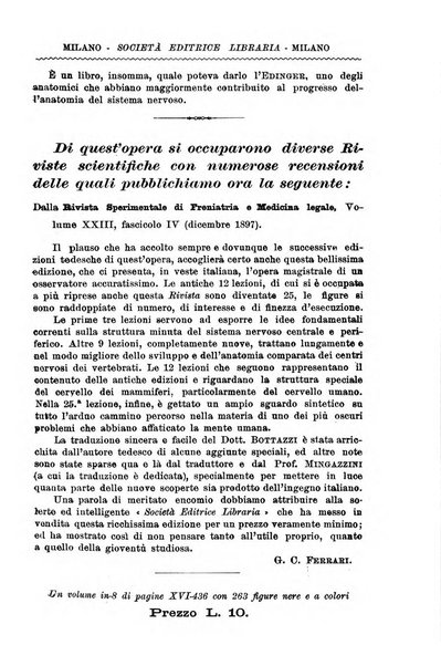 Il morgagni giornale indirizzato al progresso della medicina. Parte 2., Riviste