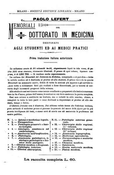 Il morgagni giornale indirizzato al progresso della medicina. Parte 2., Riviste