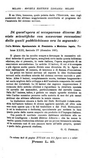 Il morgagni giornale indirizzato al progresso della medicina. Parte 2., Riviste