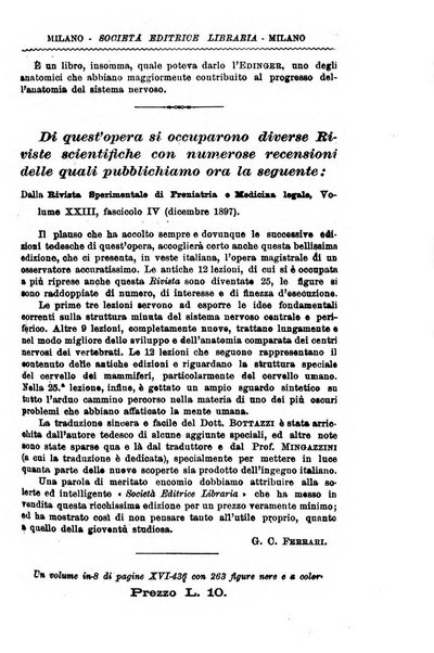 Il morgagni giornale indirizzato al progresso della medicina. Parte 2., Riviste