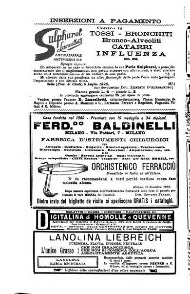 Il morgagni giornale indirizzato al progresso della medicina. Parte 2., Riviste