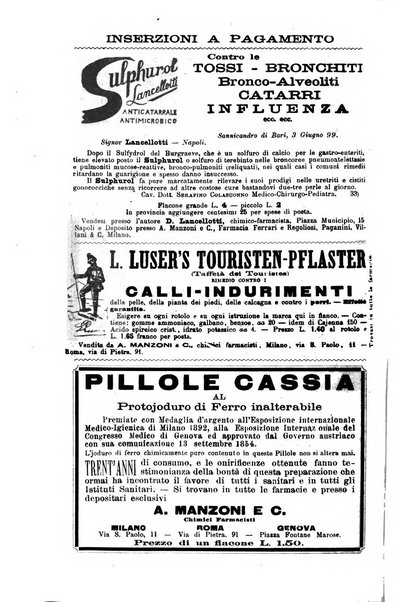 Il morgagni giornale indirizzato al progresso della medicina. Parte 2., Riviste