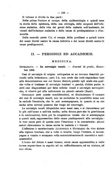 Il morgagni giornale indirizzato al progresso della medicina. Parte 2., Riviste