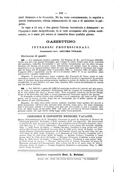 Il morgagni giornale indirizzato al progresso della medicina. Parte 2., Riviste