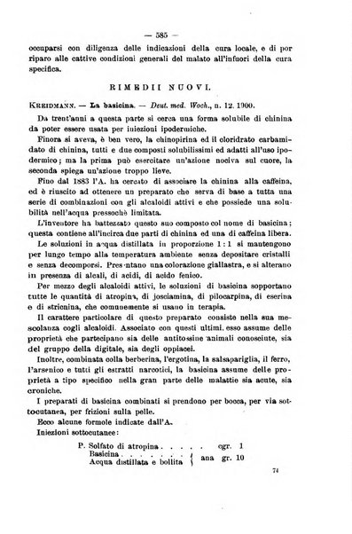 Il morgagni giornale indirizzato al progresso della medicina. Parte 2., Riviste