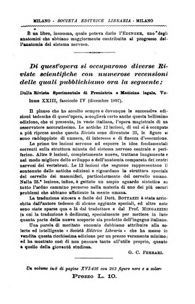 Il morgagni giornale indirizzato al progresso della medicina. Parte 2., Riviste