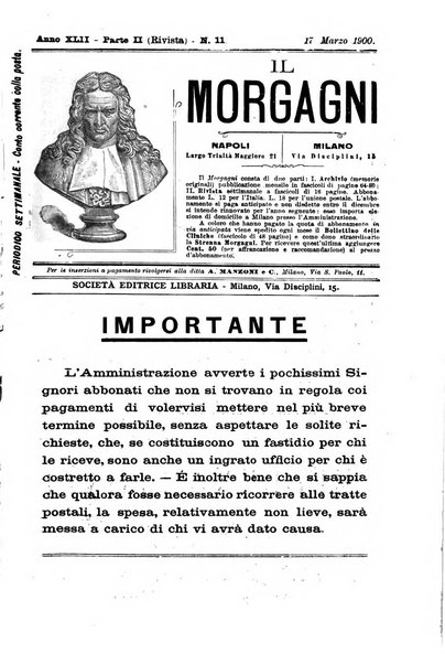 Il morgagni giornale indirizzato al progresso della medicina. Parte 2., Riviste