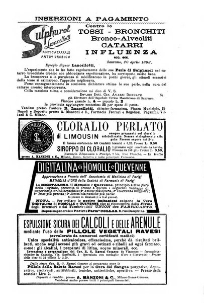 Il morgagni giornale indirizzato al progresso della medicina. Parte 2., Riviste