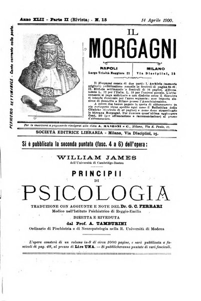 Il morgagni giornale indirizzato al progresso della medicina. Parte 2., Riviste