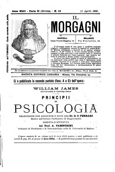 Il morgagni giornale indirizzato al progresso della medicina. Parte 2., Riviste