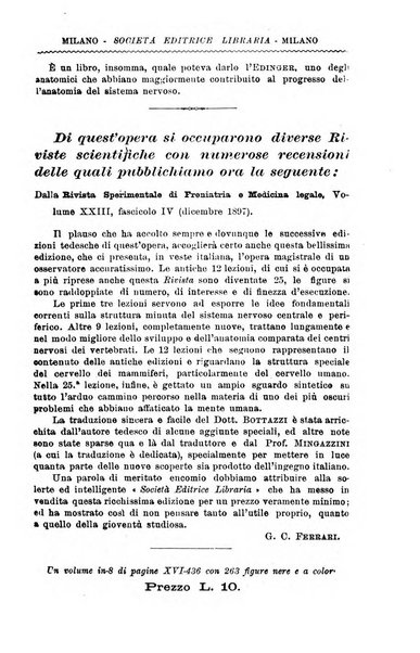 Il morgagni giornale indirizzato al progresso della medicina. Parte 2., Riviste