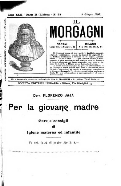 Il morgagni giornale indirizzato al progresso della medicina. Parte 2., Riviste