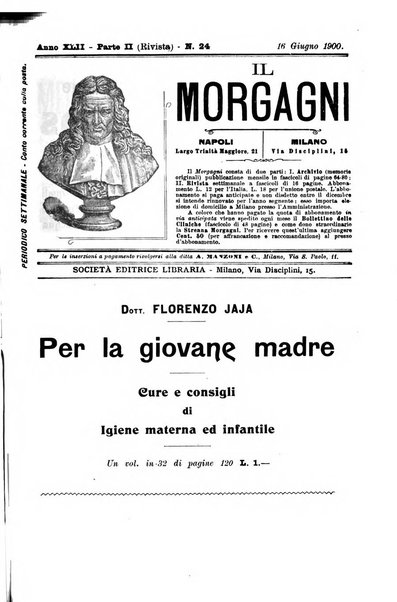 Il morgagni giornale indirizzato al progresso della medicina. Parte 2., Riviste