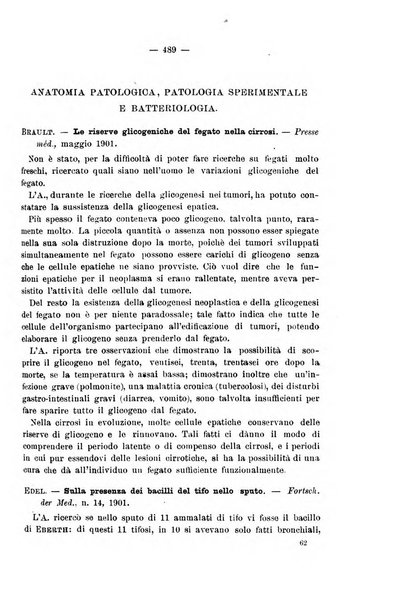 Il morgagni giornale indirizzato al progresso della medicina. Parte 2., Riviste