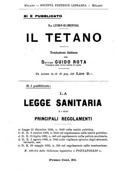 Il morgagni giornale indirizzato al progresso della medicina. Parte 2., Riviste