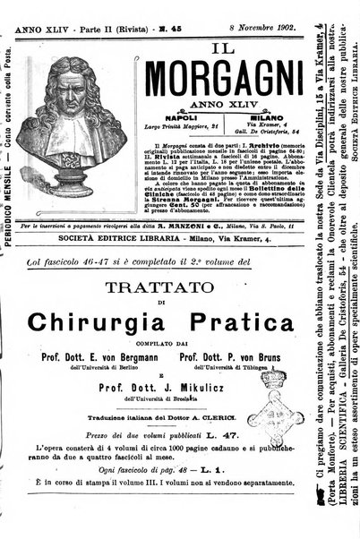 Il morgagni giornale indirizzato al progresso della medicina. Parte 2., Riviste