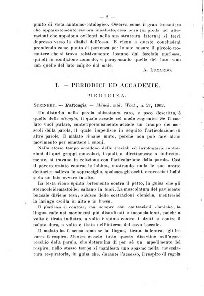 Il morgagni giornale indirizzato al progresso della medicina. Parte 2., Riviste