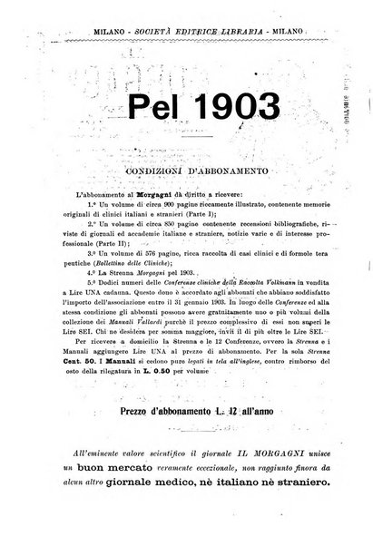 Il morgagni giornale indirizzato al progresso della medicina. Parte 2., Riviste