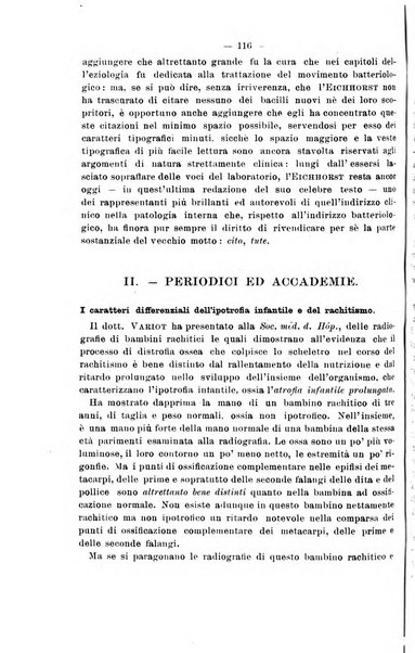 Il morgagni giornale indirizzato al progresso della medicina. Parte 2., Riviste