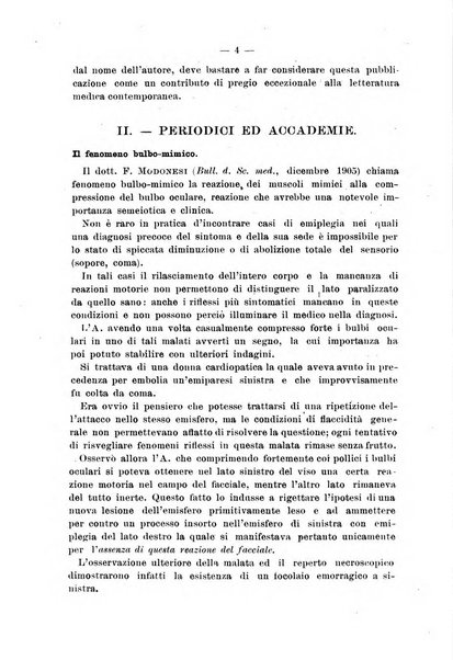 Il morgagni giornale indirizzato al progresso della medicina. Parte 2., Riviste