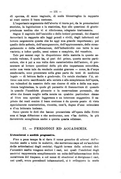 Il morgagni giornale indirizzato al progresso della medicina. Parte 2., Riviste