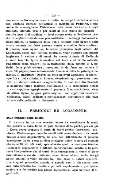 Il morgagni giornale indirizzato al progresso della medicina. Parte 2., Riviste