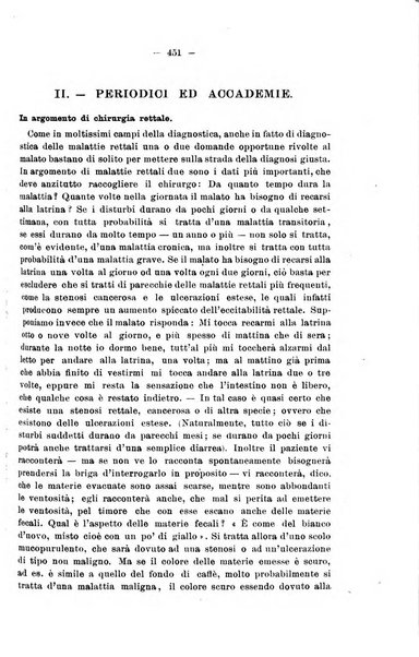 Il morgagni giornale indirizzato al progresso della medicina. Parte 2., Riviste