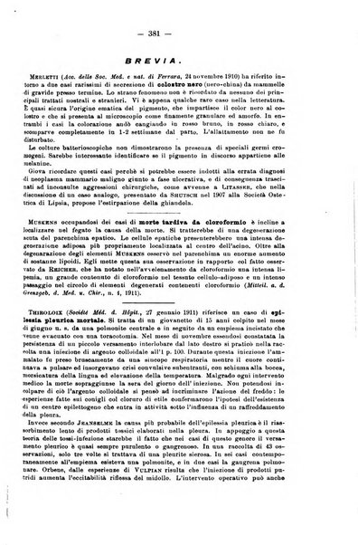 Il morgagni giornale indirizzato al progresso della medicina. Parte 2., Riviste