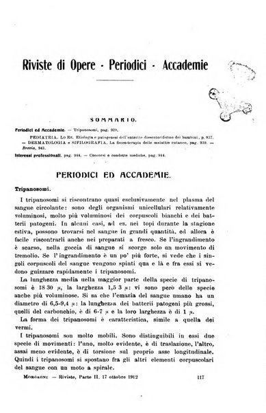 Il morgagni giornale indirizzato al progresso della medicina. Parte 2., Riviste