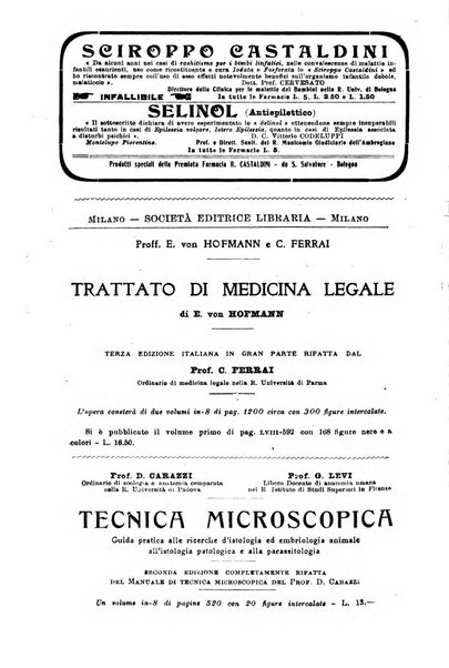 Il morgagni giornale indirizzato al progresso della medicina. Parte 2., Riviste