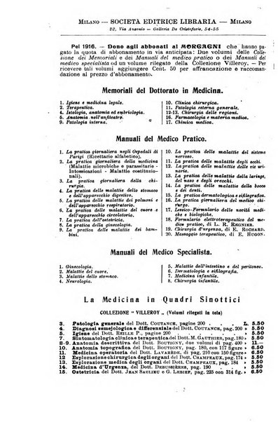 Il morgagni giornale indirizzato al progresso della medicina. Parte 2., Riviste