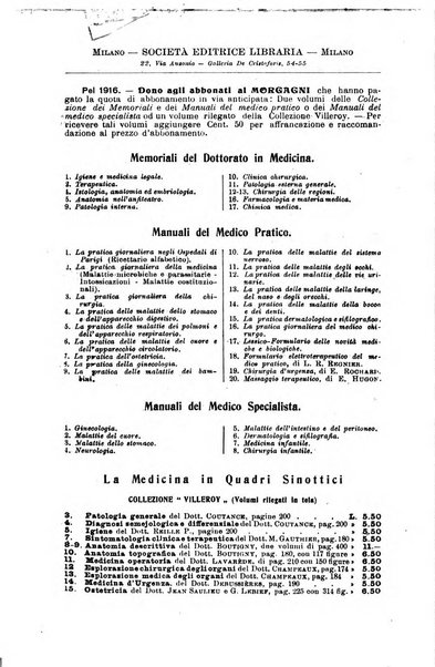 Il morgagni giornale indirizzato al progresso della medicina. Parte 2., Riviste