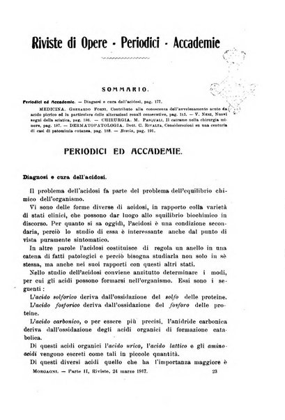 Il morgagni giornale indirizzato al progresso della medicina. Parte 2., Riviste