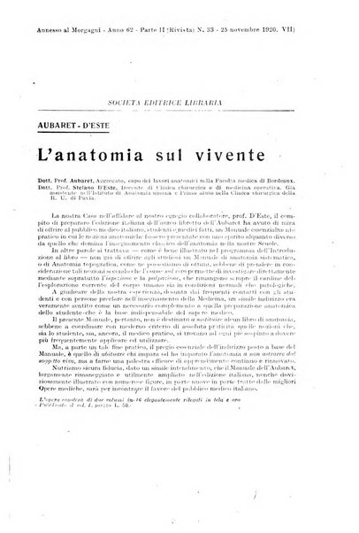 Il morgagni giornale indirizzato al progresso della medicina. Parte 2., Riviste