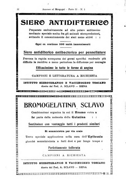 Il morgagni giornale indirizzato al progresso della medicina. Parte 2., Riviste