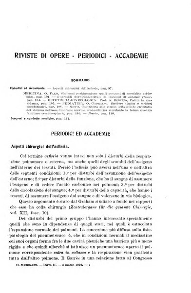 Il morgagni giornale indirizzato al progresso della medicina. Parte 2., Riviste