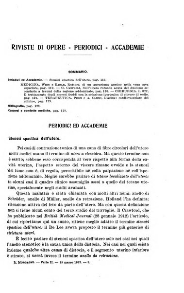 Il morgagni giornale indirizzato al progresso della medicina. Parte 2., Riviste