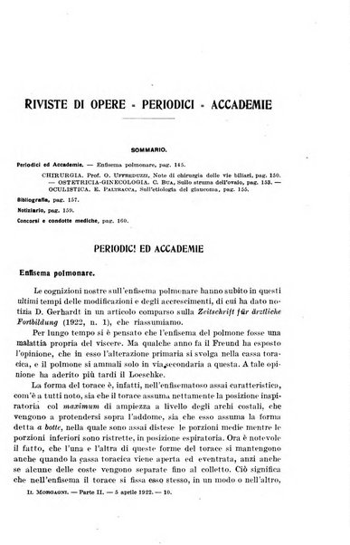 Il morgagni giornale indirizzato al progresso della medicina. Parte 2., Riviste