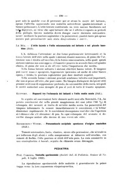 Il morgagni giornale indirizzato al progresso della medicina. Parte 2., Riviste