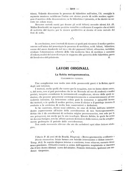 Il morgagni rivista settimanale