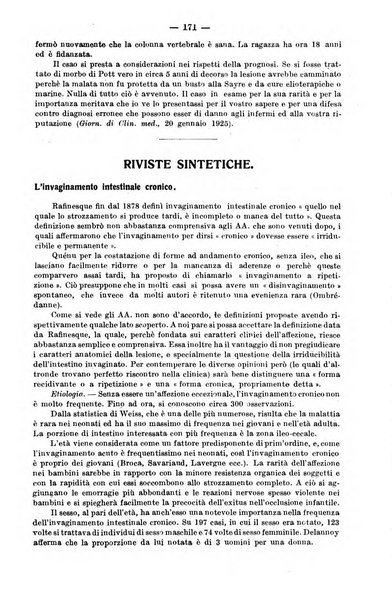 Il morgagni rivista settimanale